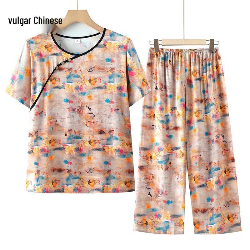 Traje casual de dos piezas para mujer estilo chino nuevo