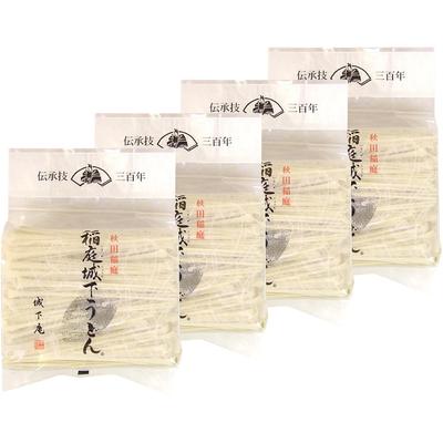 Kumagaya Noodles Inaniwa Castle Udon Head Udon 300g X 4 Bags