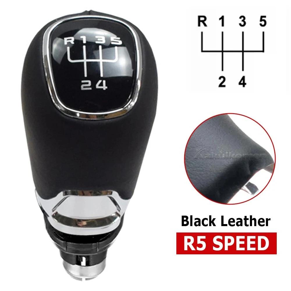 Car Manual Gear Stick Shift Knob Gearbox Shift Knob Boot For Skoda Octavia A5 A6 2004 - 2012 Gearbox Handle Gear Lever Knob
