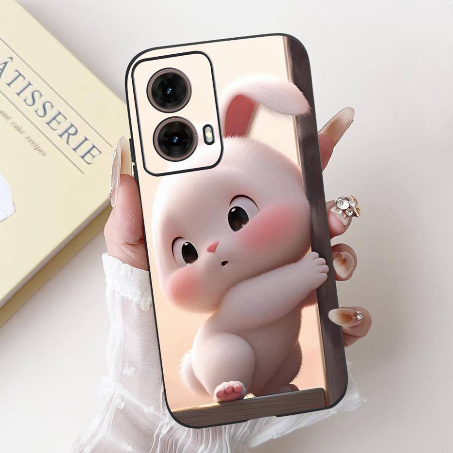 For Motorola Moto G85 5G Case XT2427-1 Luxury Candy Painted Cover Soft TPU Phone Case For Moto G35 G 55 85 MotoG55 MotoG85 Shell