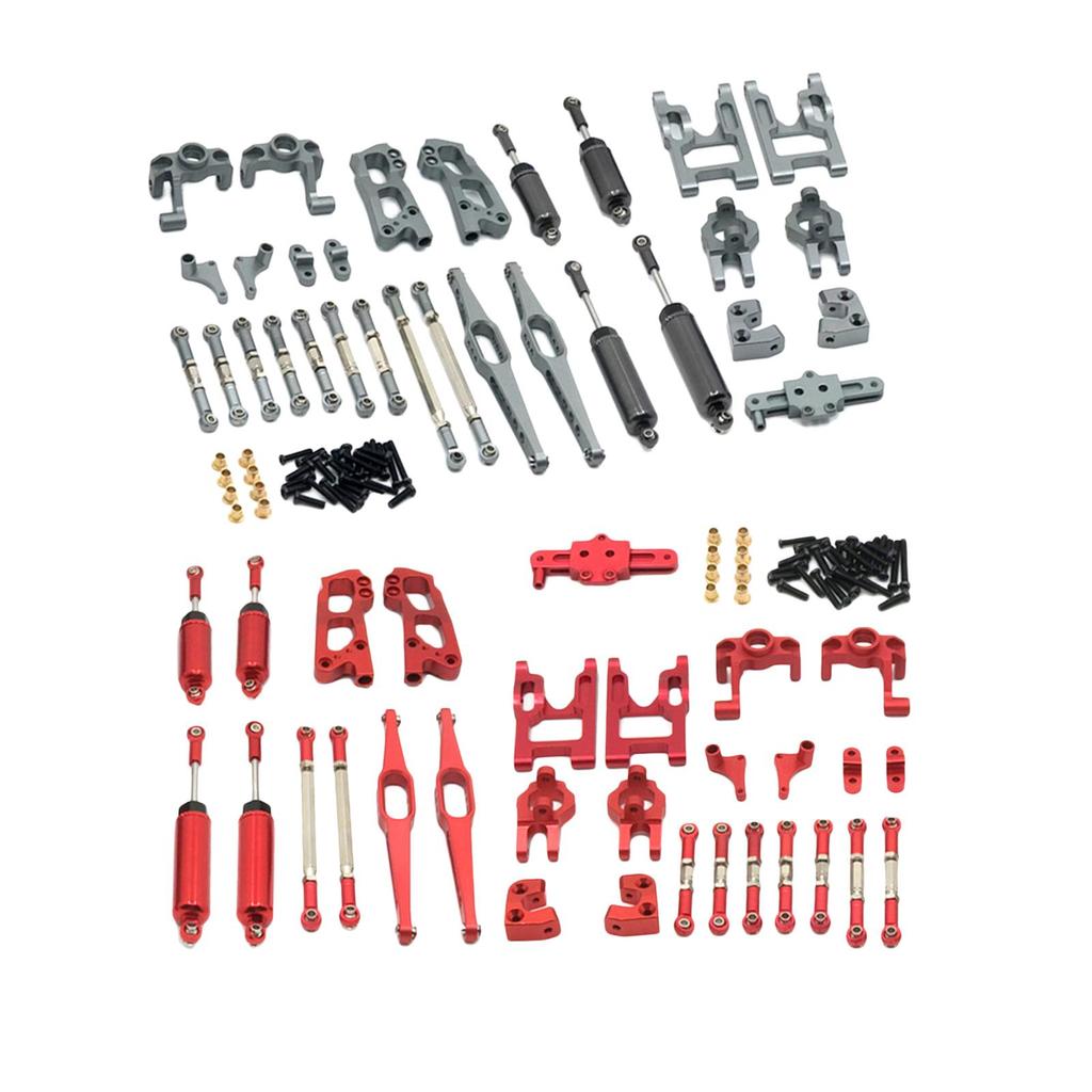 1:12 RC Metal Complete Kit Spare Front Rear Shock Absorber Steering Cups for Wltoys Fy-01 02 03 RC Car Trucks Model Buggy