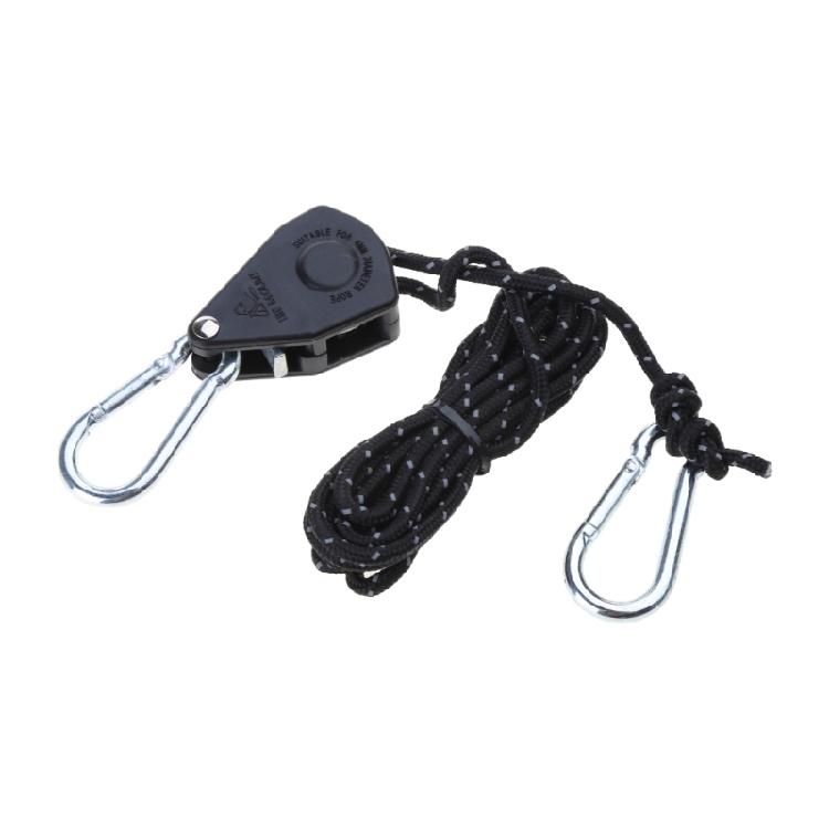 Adjustable Heavy-duty Rope Hanger Multi-purpose Nylon Inner Gear Ratchet Lifting 1