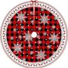 New Digital Christmas Tree Skirt Decoration Apron
