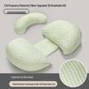 SnoozeShade U-Shape Pregnancy Pillow: Lumbar & Belly Support for Side Sleepers