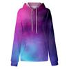 Women's Fashion Daily Versatile Casual Crewneck Sweatshirts Graphic Daily Long Sleeve Gradient Patchwork Printed Top Sweatshirts