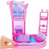 Playset - BARBIE - Arrivée bagage JMJ49 - Poupée incluse - Tapis roulant - Accessoires