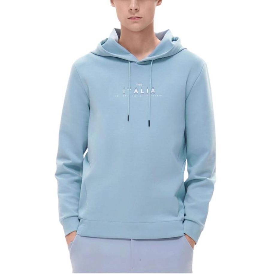 Fila Sweatshirt Men's Gray Mist Blue F11M217201FLB