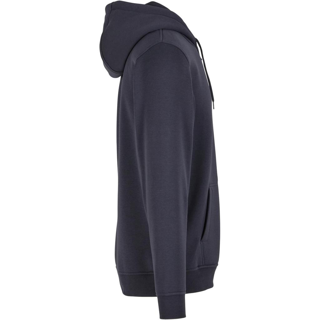 Build Your Brand Mens Heavy Zip Up Hoodie