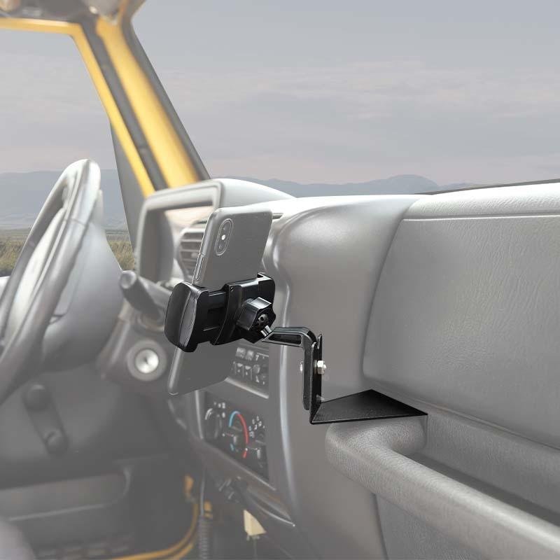 Držák interkomu do auta Držák klipu na mobilní telefon Stojan Vhodný pro Jeep Wrangler TJ 1997-2006 Příslušenství interiéru auta