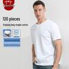 Mengyangwang Men's Xinjiang Cotton Round Neck Short-Sleeve T-Shirt