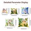 game Nahida Cushion Cover Cushion Cover Set 4Pcs 50x50 45x45 40x40 Pillowcase Decorative Sofa Home Decor