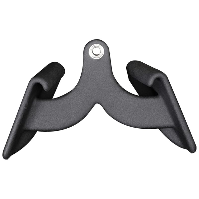 Gym/Home Cable Machine Attachment, Fitness Equipment Accessory, Rowing Training Handle, Lat Pulldown Bar, Slip Pull Bar-A (30cm)