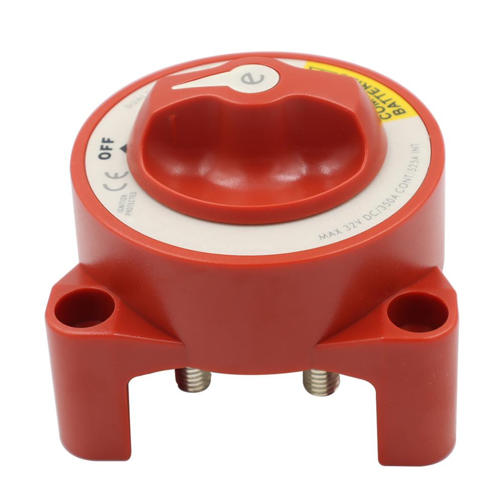 DC 32V 350A 2-posisjons PÅ/Av Dobbeltkrets Pluss Batteribryter Marinebåt 5511E