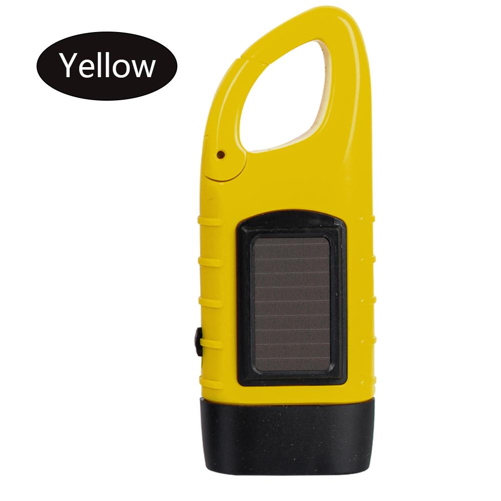 Hand Crank Dynamo Traditional Design for Outdoor Camping Mountaineering LED Flashlight Portable Torch Lantern Solar Power Tent Light