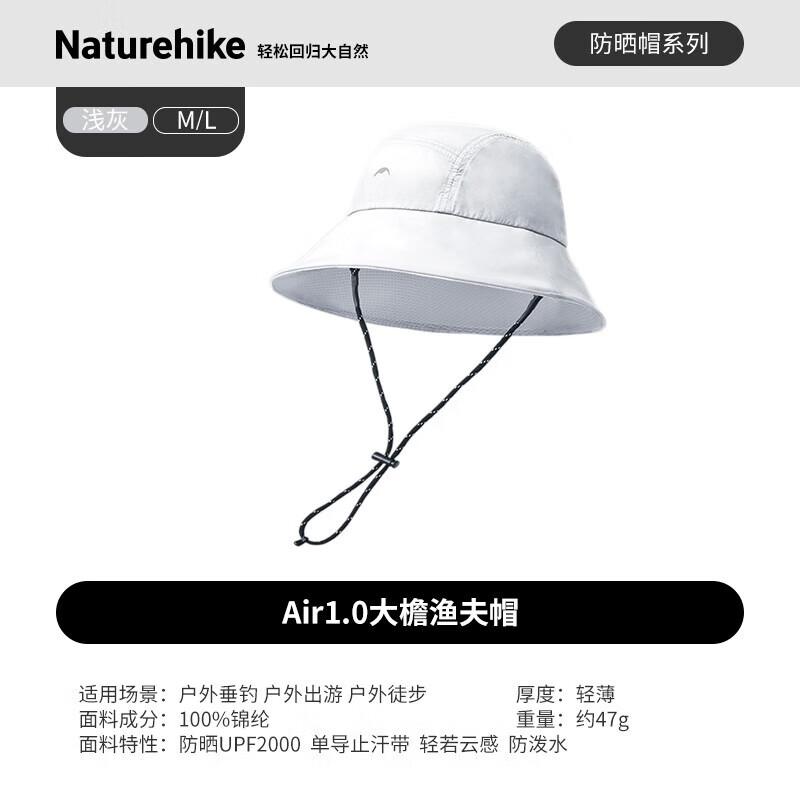 Легкая широкополая панама Naturehike