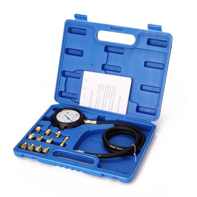 VT01052 Tester de presiune a uleiului de motor 12 buc Instrument de testare pentru diagnosticare Manometru pentru cilindru Manometru pentru compresie