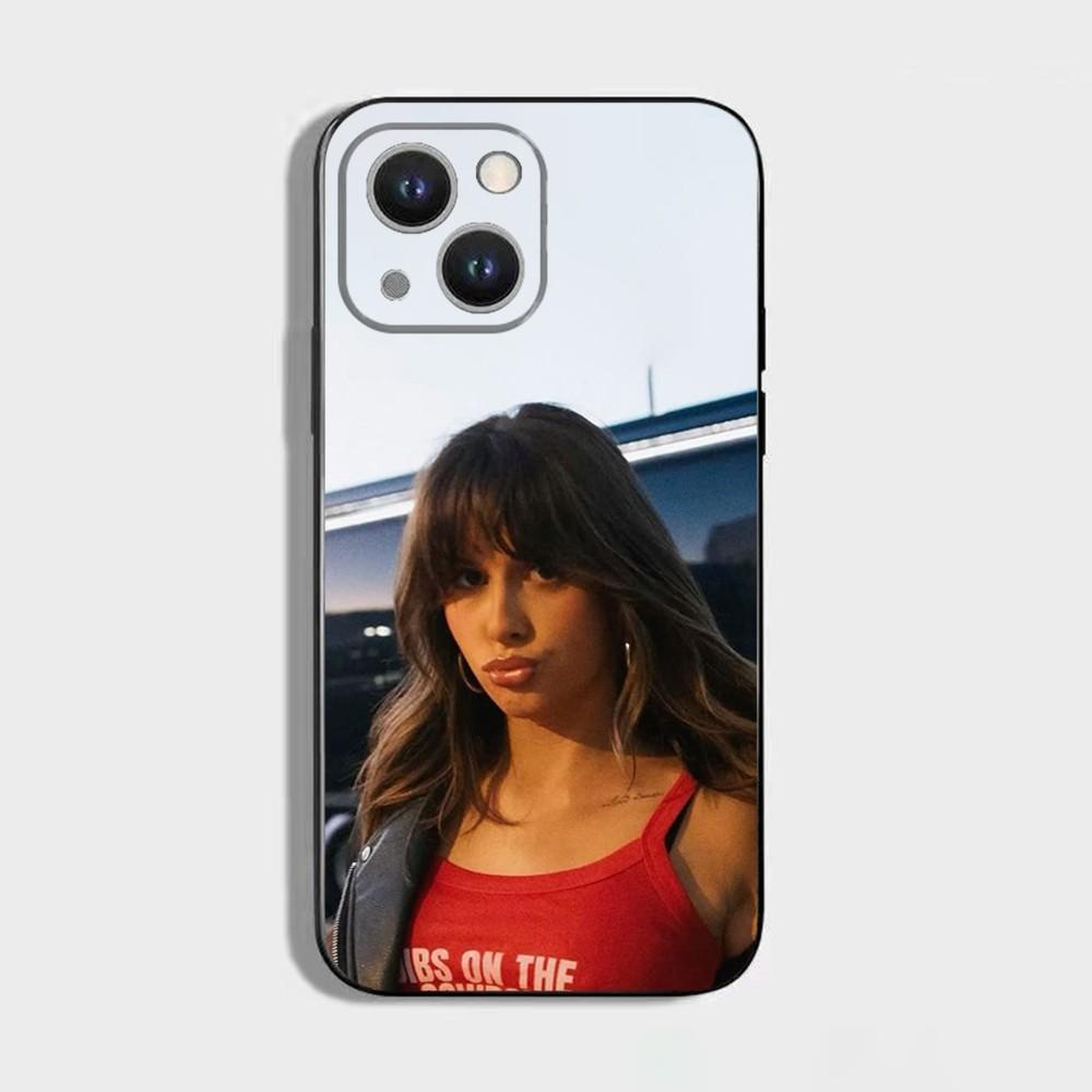 Ella Singer Langley Phone Case For iPhone 16,15,14,13,12,11 Plus,Pro Max,XS,X,XR,SE,Mini,8,7,Soft Silicone Black Cover