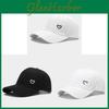 Love Heart Embroidered Baseball Cap With Sun Protection For Casual Outings