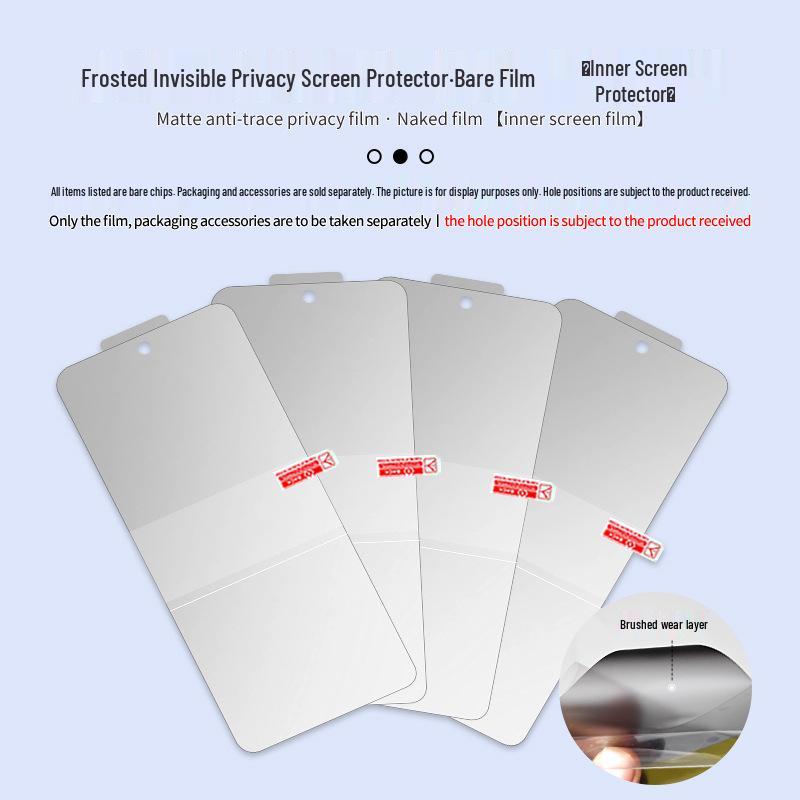 Samsung Z Flip 7/6 Full Screen Anti-Spy Matte Soft Film HD Hydrogel