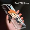 Haikyuu Hinata Attacks Anime For OPPO Reno7 SE 6 5 Z F 4G 5G Find X2 X3 Neo Lite Pro Plus Transparent Soft Phone Case Coque
