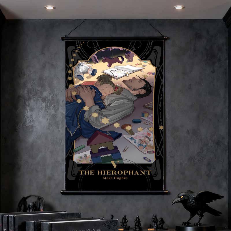 Fullmetal Alchemist Olivia Military Team Large Self-Adhesive Canvas Print