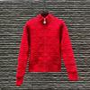 D Family 2025 A/W Diamond Embroidery Zipper Knit Cardigan - Age-Reducing Casual Outerwear