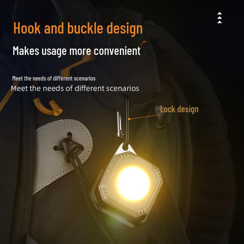 Rechargeable Multi-functional Outdoor Keychain Light