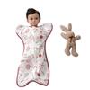 Newborn Anti-Startle Swaddle Sleeping Bag with Stretch Sleeves
