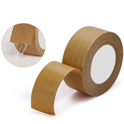 Nastro Rinforzato in Carta Kraft Autoadesivo 30-50M/Rotolo Nastro per Sigillatura Scatole Cornici per Foto