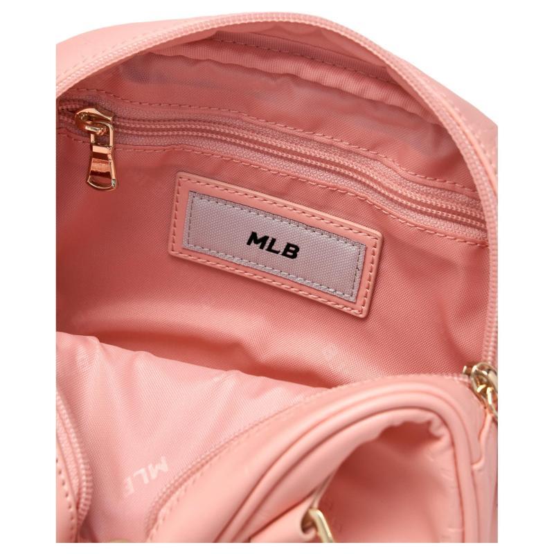 MLB Butterfly Charm Crossbody Handbag Regular Kids' Pink Casual 7ACRM056N-50PKL