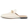 Gucci Closed Toe Slippers Women's White 423513 C9D00 9022