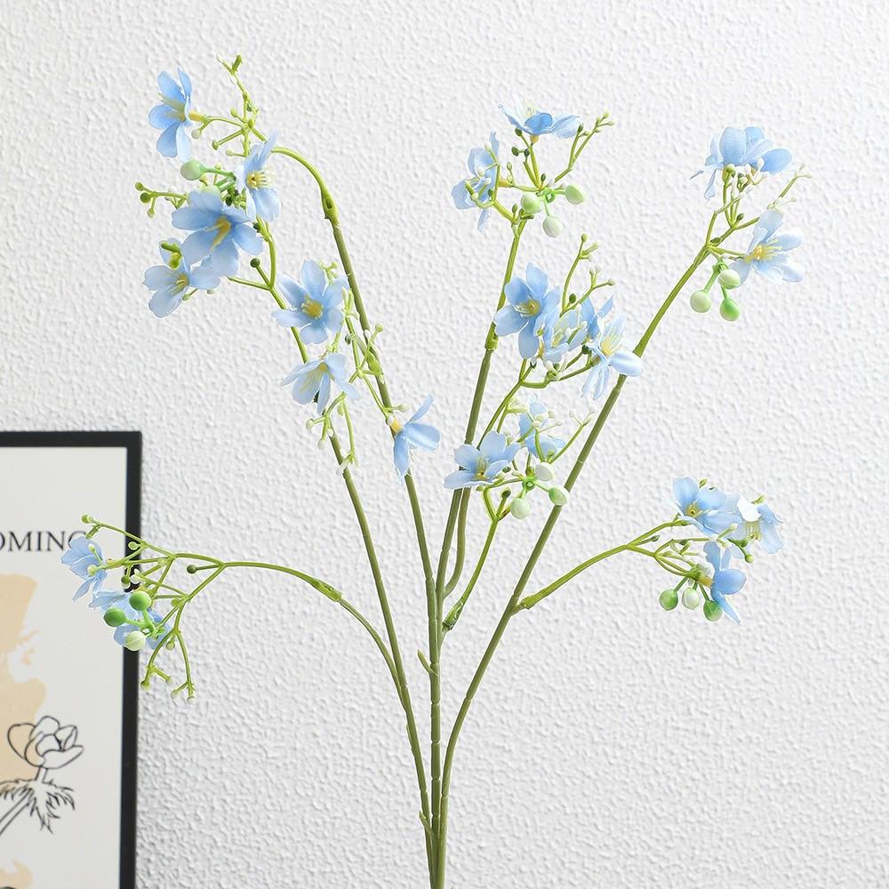 Floral Display Artificial Silk Flowers Pink Artificial Faux Plants Living Room Ornaments