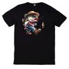 T-Shirt Lustiges Angler Fisch Motiv