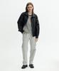 Kruxh Crushed Coated Blouson Jacket Oil Black