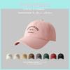 Baseball Cap With Look Back Upn Letter Embroidery For Men And Women Adjustable