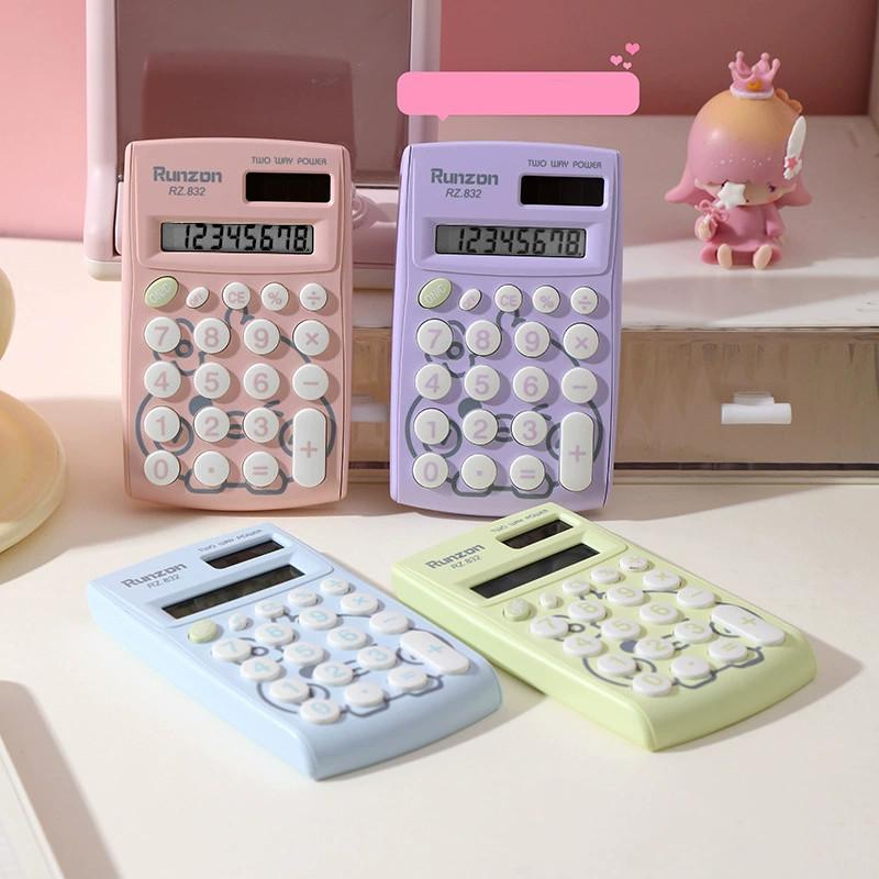 Stylish Portable 8 Digit Calculator In Multiple Colors Perfect For Students And Office Use