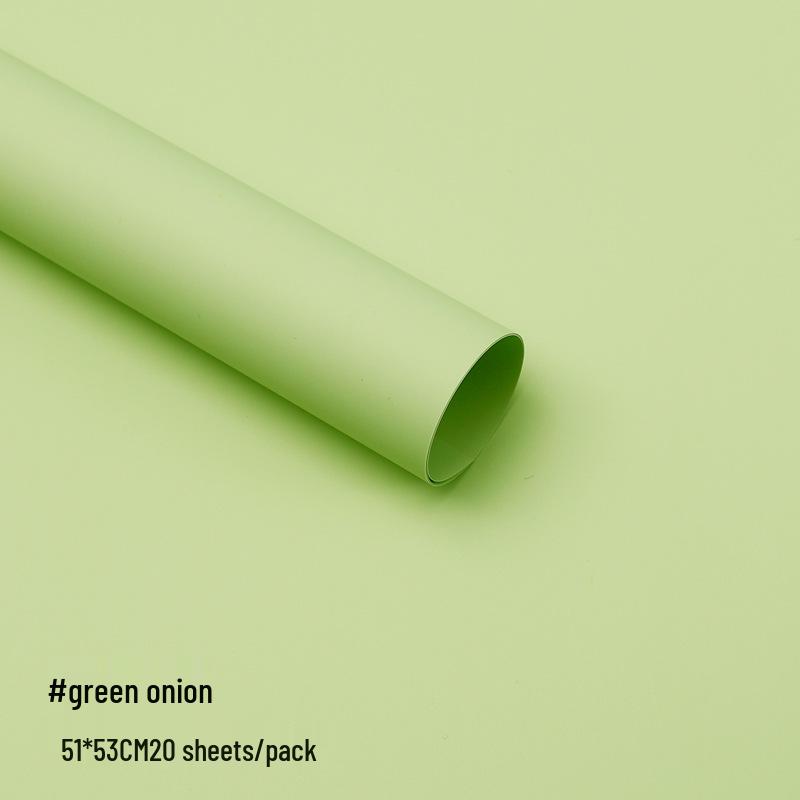 Extra Thick 8.5 Silk HD Morning Mist Matte Waterproof Florist Paper for Fresh Flower Wrapping