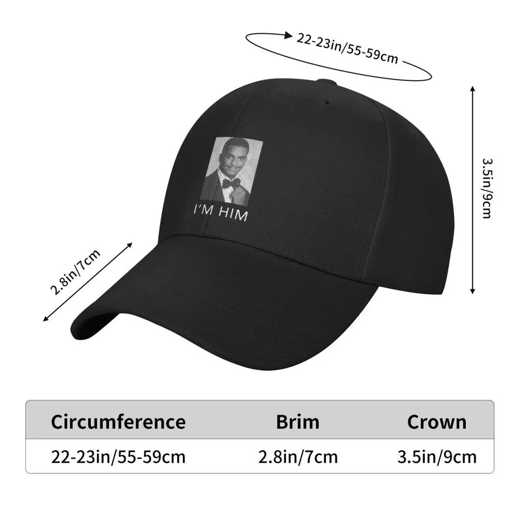 I'm Him - Carlton Banks Baseball Cap Unique hats hats for Unisex cute Designer Unisex Women's