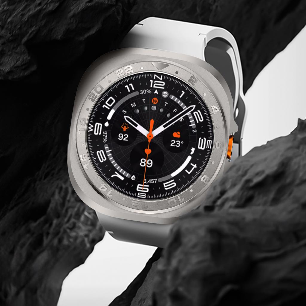 Für Samsung Galaxy Watch Ultra 2025 47mm Hülle Metallhülle Zubehör Harter Rahmen Metallhülle für Samsung Galaxy Watch 7 Ultra 47mm