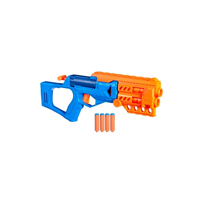 

Nerf N Series Top Breaker Blaster, compatible with the N Series, includes four official N1 darts, break-open loading, a great gift for kids, ages 8