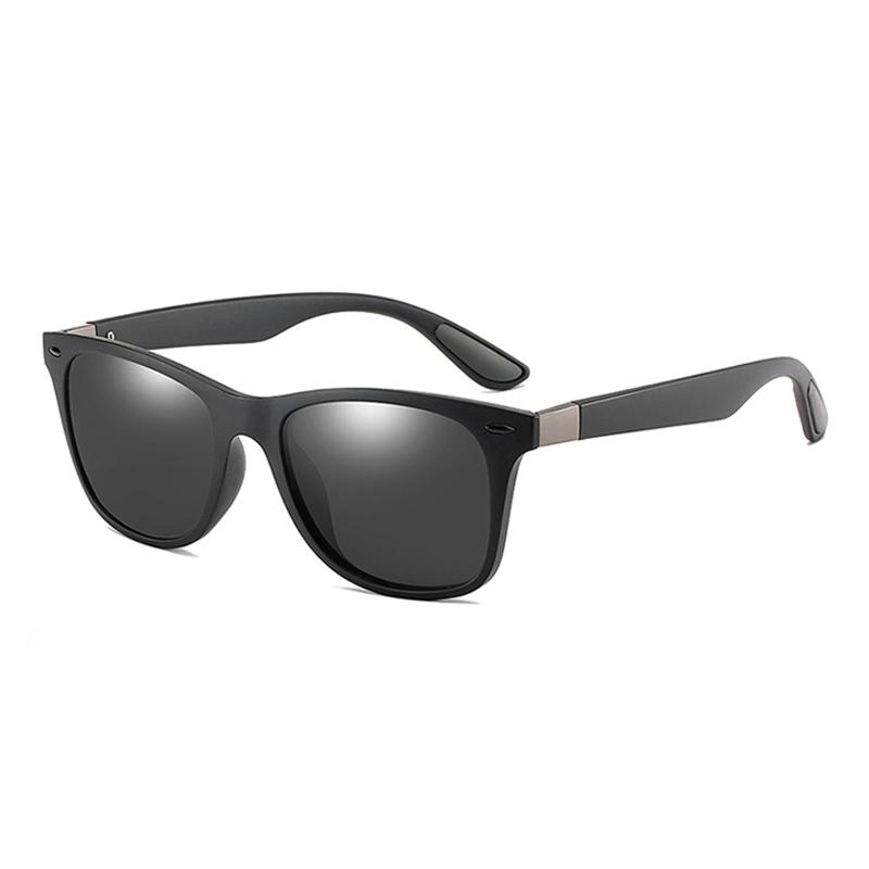 Sports Polarized Sunglasses Men Women Classic Square Plastic Driving Sun Glasses Male Fashion Black Outdoor Shades UV400