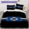 Hamburger Sv Pattern Bedding Uilt Set Uilt Cover Pillowcase Home Decoration Birthday Gift (1*duvet Cover + 2*pillowcase Without Core)