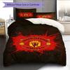 Classic MUFC Legends Bedding Quilt Set Quilt Cover Pillowcase Home Decoration Birthday Gift (1 * duvet cover + 2 * pillowcase, without core)