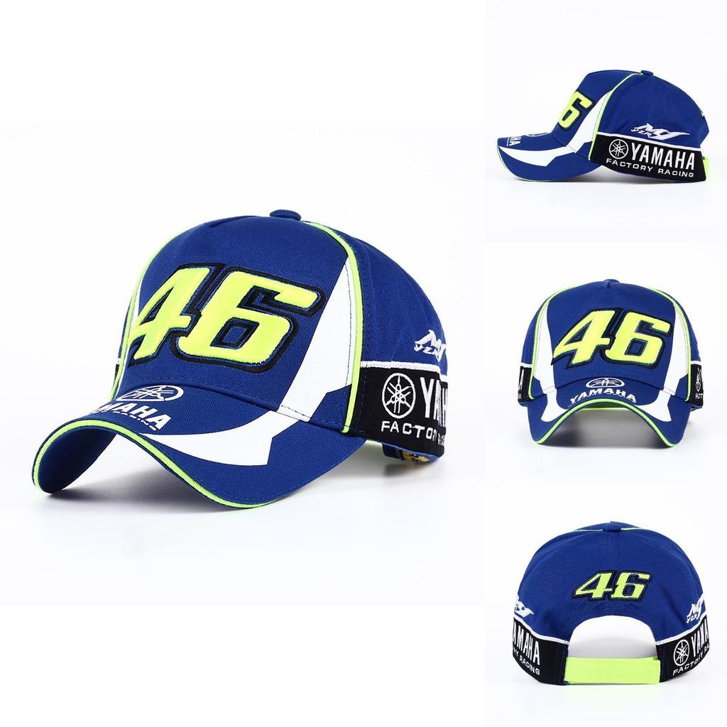 Premium Quality Moto Gp 46 Motorcycle Valentino Rossi 3d F1 Racing Cap Men Yamaha Hats