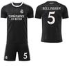 2025-26 Real Madrid Black Training/keeper Jersey #9 Mbappé #7 Vinícius Football Jerseys