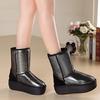 Cold-proof and warm snow cotton boots non-slip new winter Northeast extra thick and versatile comfortable warm cotton shoes women