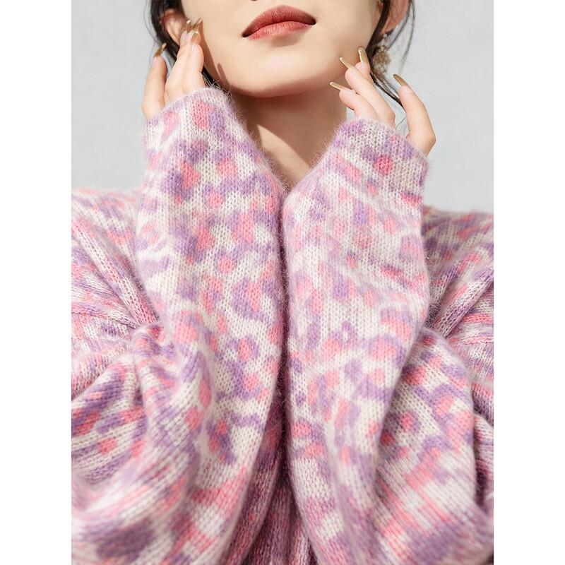 Demana Women s Winter Jacquard Knit Sweater XL