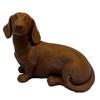 Yangyizhi 3D Printed Dachshund Sculpture, Miniature Dog Figurine, Matte Finish Statue, Artistic Pet Memorial Gift