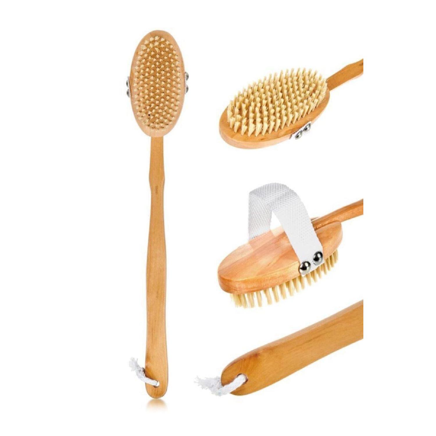 

Horsehair Cellulite Brush With Wooden Handle
