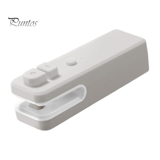 

Мини-запайщик, запечатывающая машина, USB-перезаряжаемый инструмент для термосварки, портативный запайщик и резак для пластиковых пакетов, пакеты с закусками, сохраняют свежесть еды, кухня серый
